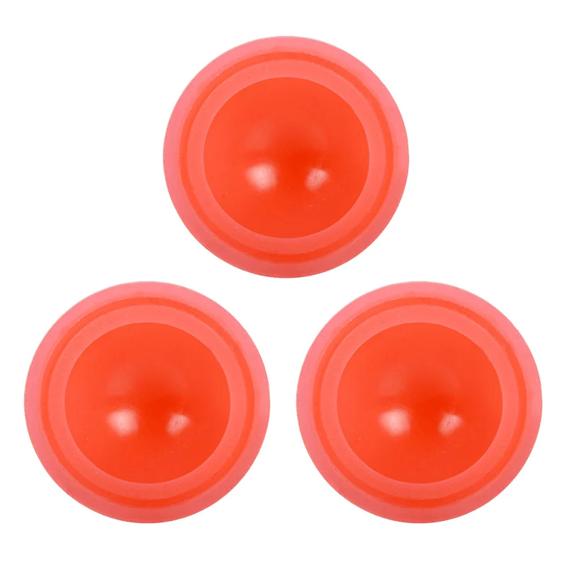 Red x3 Семейные мини вакуумные банки для подтягивания кожи на присосках, антицеллюлитный массаж, китайские Банки для терапии, силиконовые банки для тела, забота о здоровье - Цвет: Red x3
