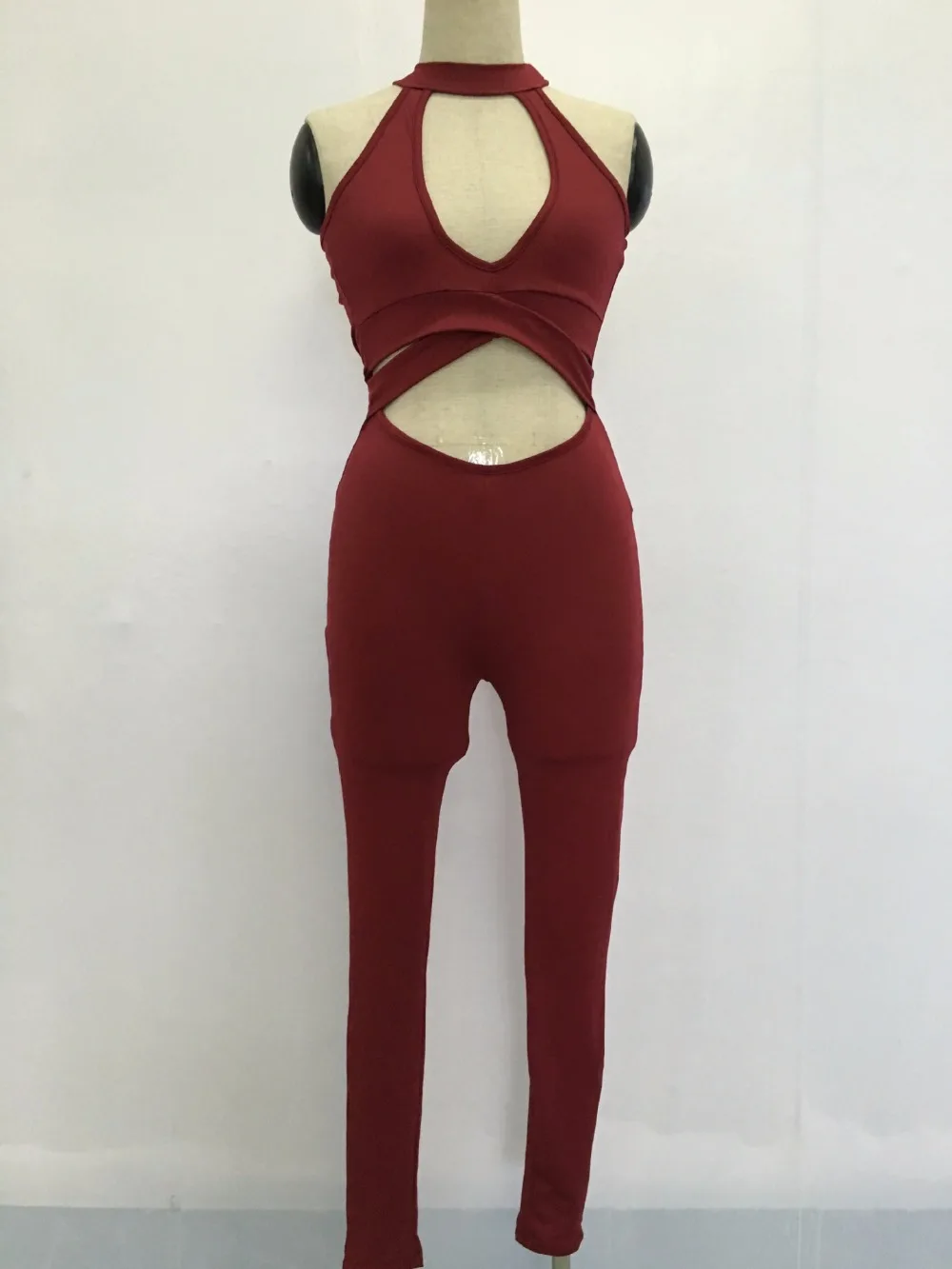 Элегантная форма сиамские костюмы сексуальный чистый цвет глубокий v ночной клуб