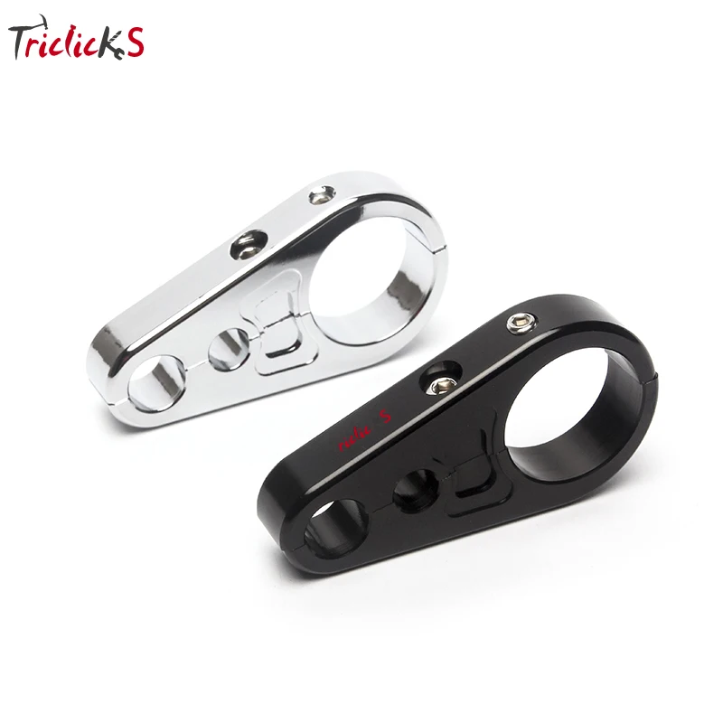 Triclicks 25 мм держатель тормозной тросы на руль для Honda Suzuki Kawasaki Yamaha Harley|brake line|clutch