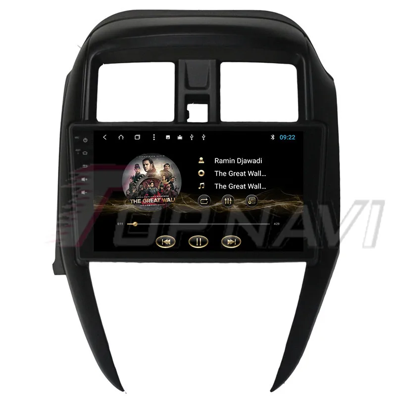 Автомобильный Головной блок для Nissan Sunny 2014 2015 2016 Android 8 1 9 ''Topnavi Auto Octa Core 32G