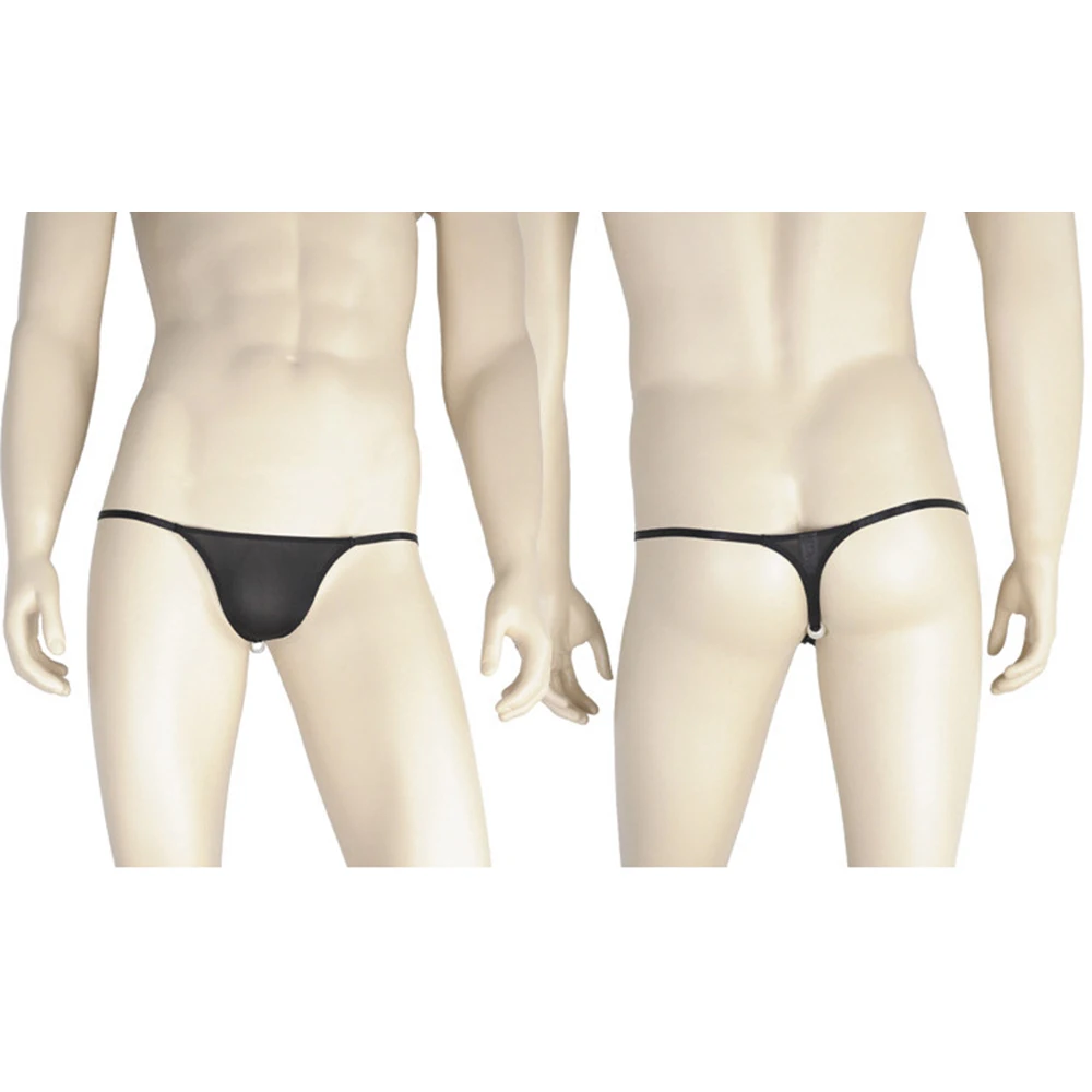 Мужские трусы сексуальные прозрачные трусики из бисера Нижнее белье Трусики