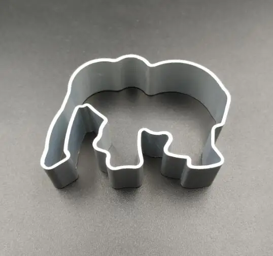 15-Elephant Форма для печенья, изготовленная из алюминиевого сплава, сделай сам, форма для выпечки печенья, инструмент для торта, различные стили, милая форма, 1 шт - Цвет: 15-Elephant