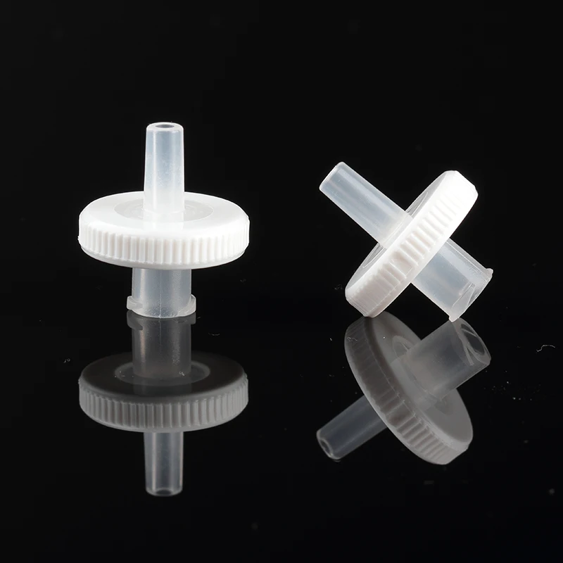 

100 Pieces Hydrophilic Polypropylene PP Syringe Filter 13mm 0.22um 0.45um