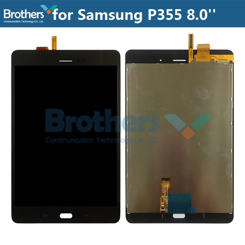 Для Samsung GALAXY Tab A 8 0 P350 P355 ЖК дисплей с сенсорным экраном дигитайзер экран планшет