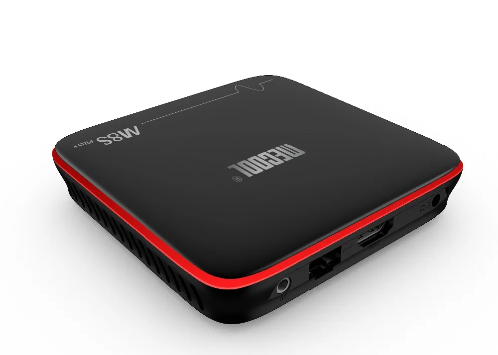 Mecool M8S Pro W Android 7 1 Смарт ТВ приставка S905W четырехъядерный Поддержка 2 4G беспроводной
