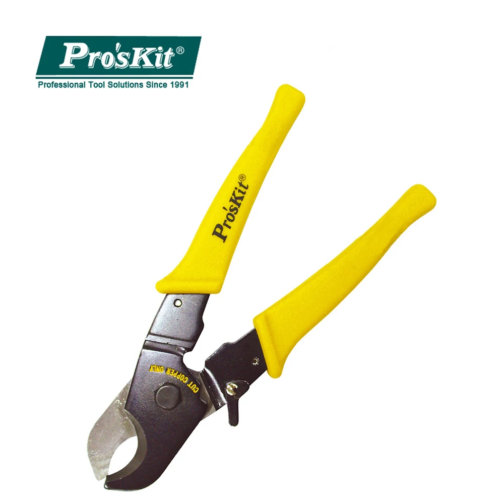 Кусачки для коаксиального кабеля Pro'skit 808 330A режущие плоскогубцы (70 мм2)