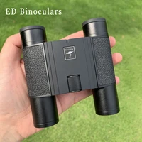 powerful shuntu 10x25 ed waterproof binoculars smc coating bak4 prism optics folding telescope for camping hunting tourism