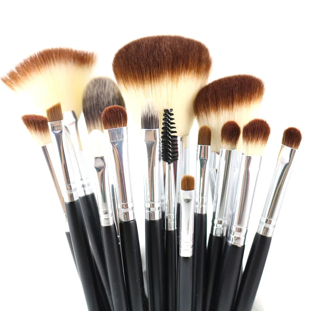Профессиональные кисти для макияжа 15 шт|makeup tool kits|brush set professionalprofessional makeup tools |