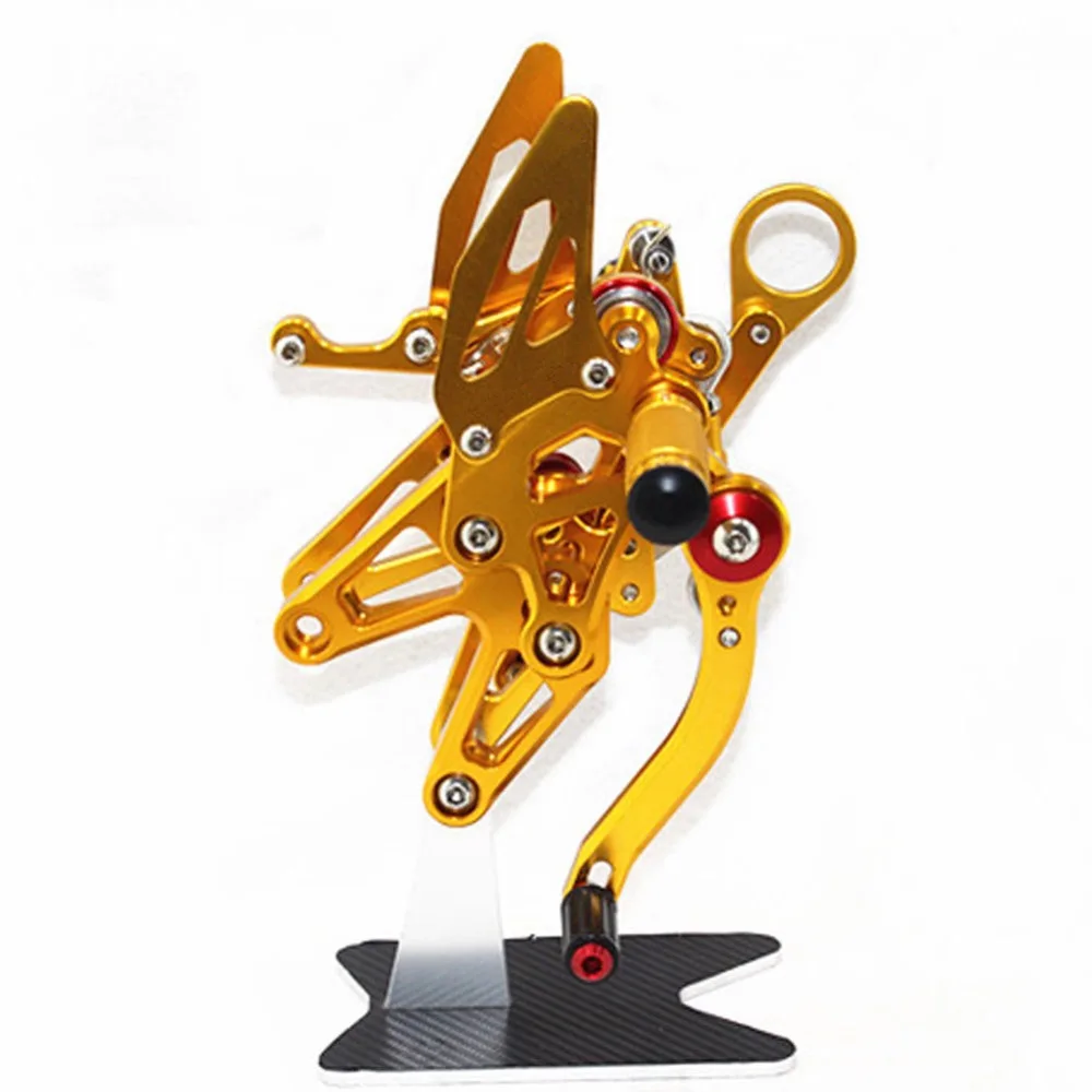 Мотоцикл Rearsets для BMW S1000RR 2009 2014 S1000R 2013 2016 регулируемая подножка рычаг переключения