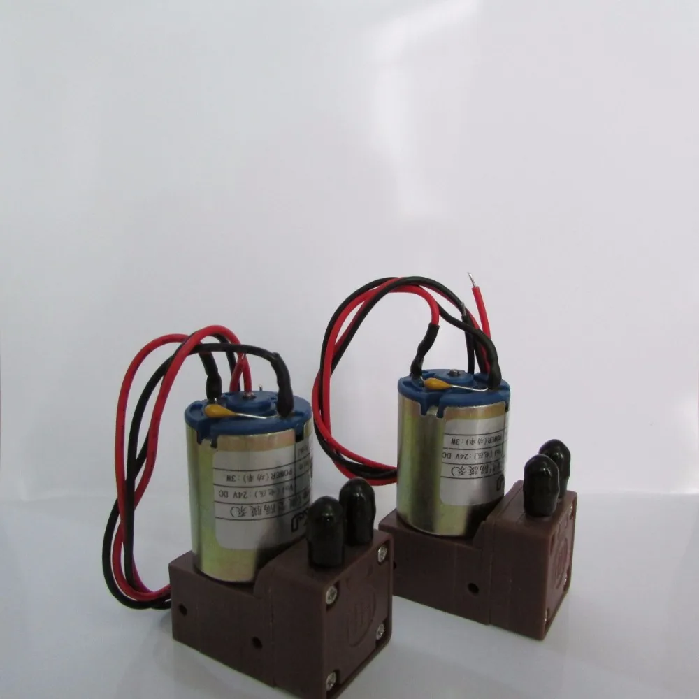 Струйный принтер 24 в 3 Вт Маленький насос для чернил жидкости или воздушного