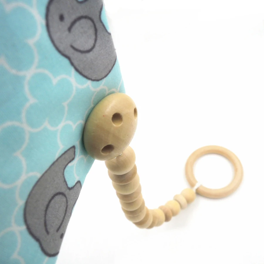 Натуральный Прорезыватель для зубов держатель соски цепочка пустышки подарок