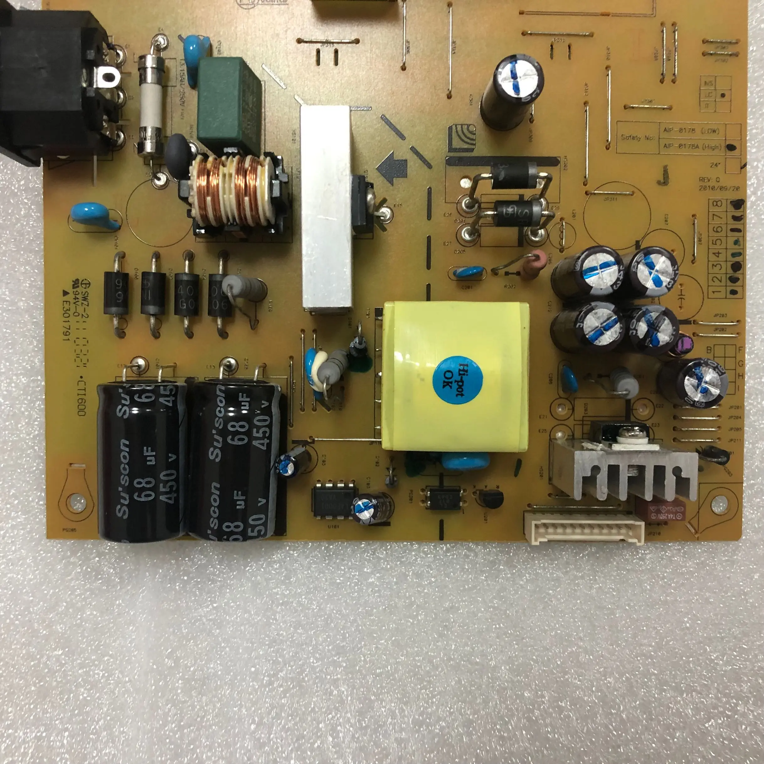 100% новый W2252TQ C243WT W2252V W2443TV плата питания AIP-0178A EADP-42AF | Компьютеры и офис