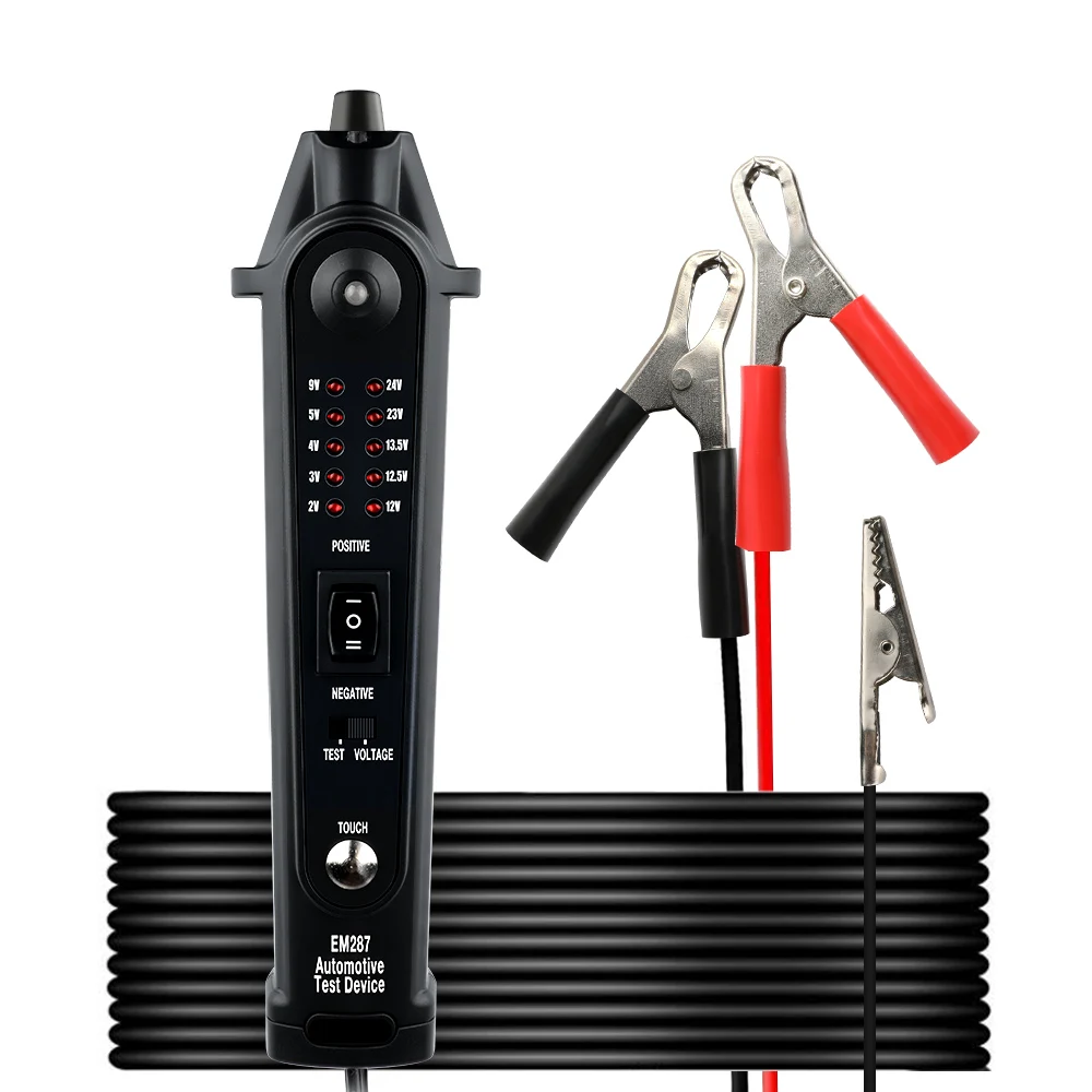 EM287 12 V 24 автомобиль диагностический инструмент PowerScan электроцепь автомобиля
