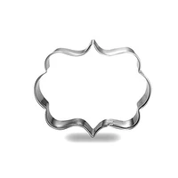 frame style cookie tools biscuit cutter stainless steel baking mold sugarcraft pastry tools kitchen accessories baking fondant