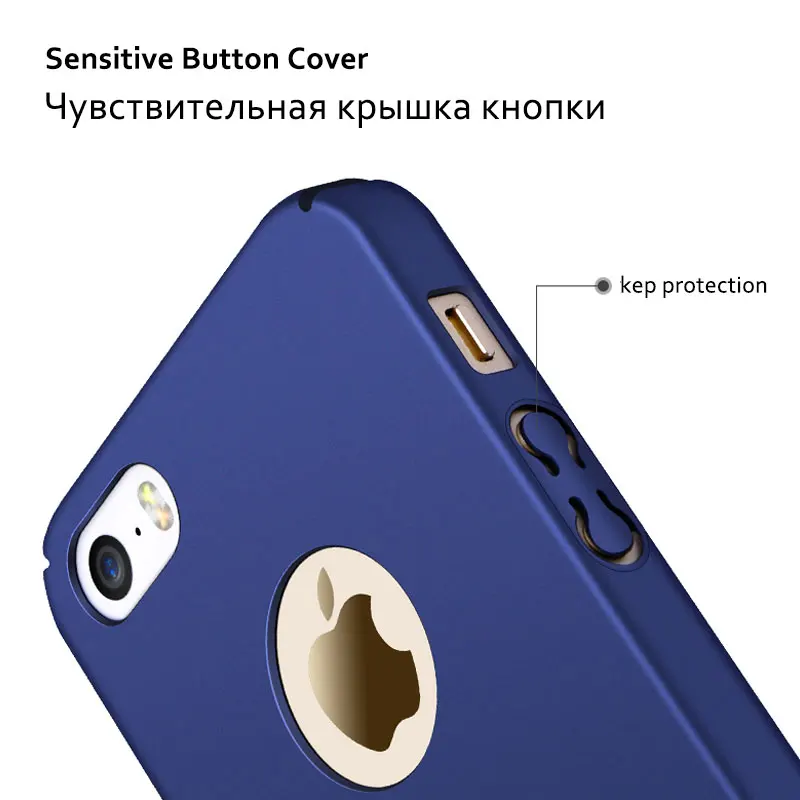 CHOEOIWE матовый чехол для iPhone 5S 5 SE Жесткие ПК чехлы 5s se мобильный телефон сумка i5 S