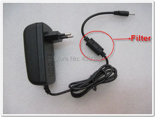 50pcs Universal AC 100-240V to DC 12V 1.5A Converter Adapter 2.5mm / 2.5*0.7mm Charger Power Supply Adapter EU US with Filter