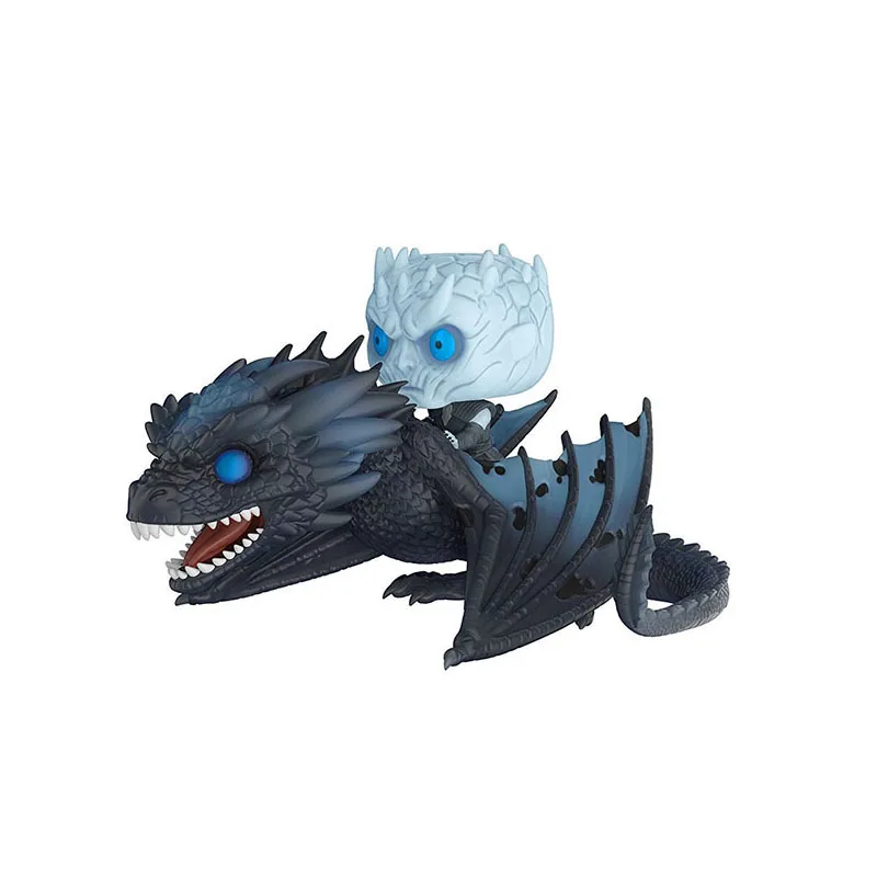 Поп Игра престолов Night's King &amp Daenerys Ride the Drogon Dragon Mother настольная модель куклы