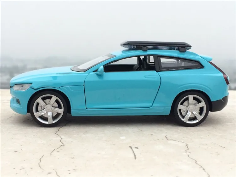 Высокая модель автомобиля, 1:32 Масштаб сплава оттягивать назад VOLVO XC автомобиль, 4 открытой двери