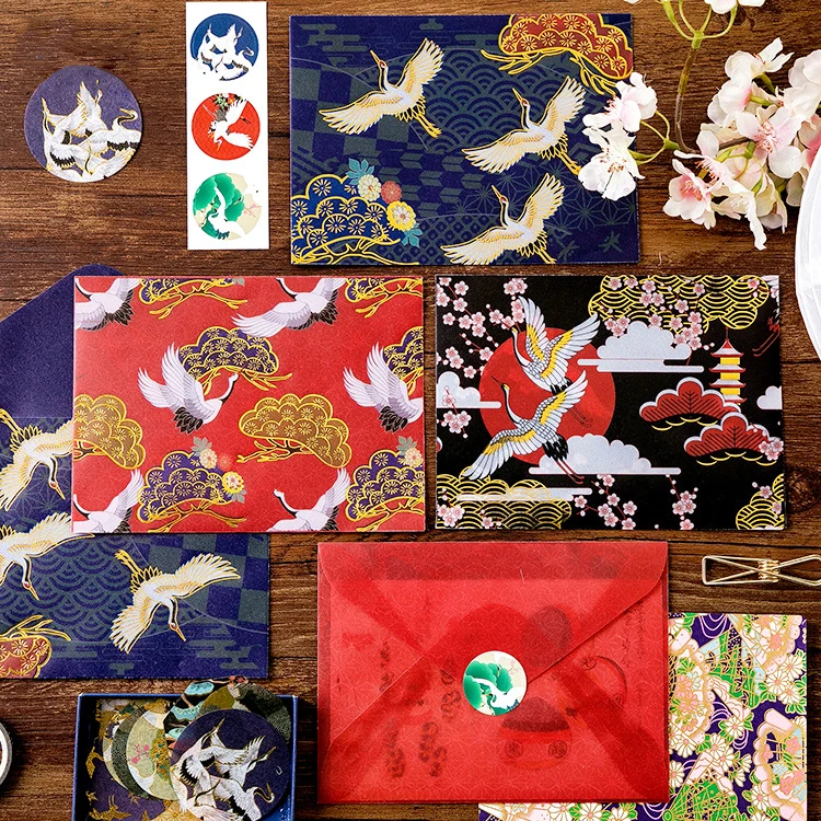 3 шт./упак. Ретро конверты с цветами прозрачные золотые винтажные свадебные