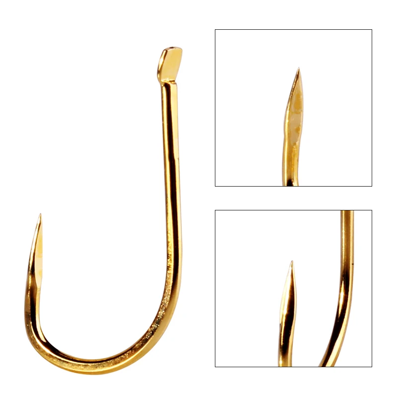 30 шт. высокоуглеродистой Сталь Карп дешевые рыболовный крючок Barbless морской