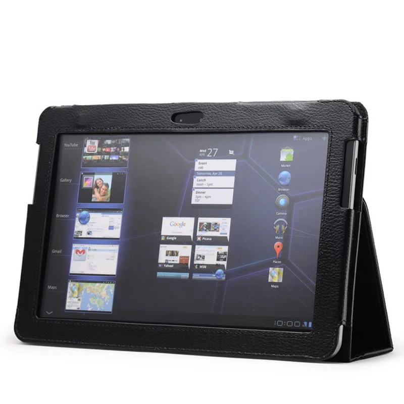 Для планшета samsung Galaxy Tab 2 10,1 дюймов P5100 P5110 чехол-подставка из искусственной кожи+ Bluetooth клавиатура+ Сумочка+ стилус+ пленка для экрана