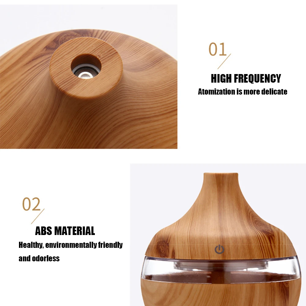 USB Арома эфирное масло диффузор ультразвуковой холодный туман увлажнитель