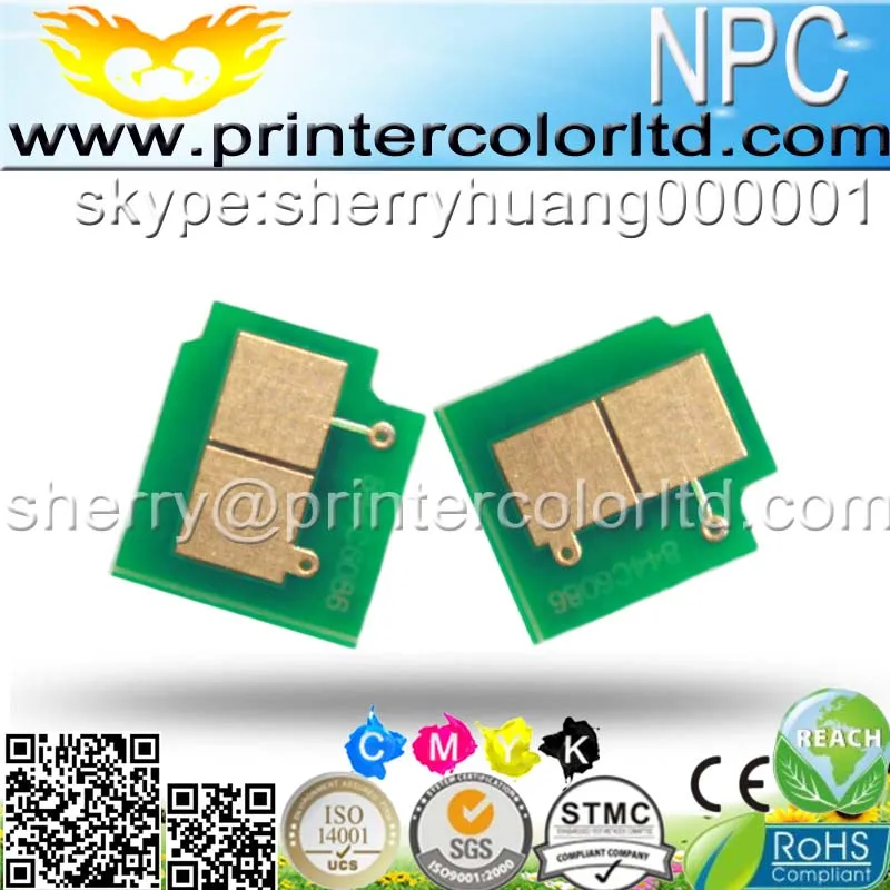 Горячее предложение! Распродажа! Совместимый чип тонера используемый для HP Color