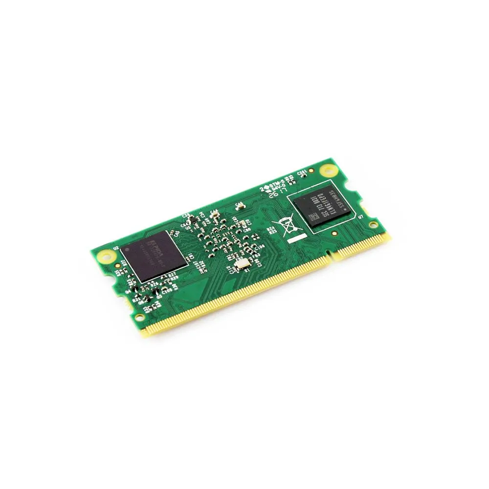 Компьютерный модуль Raspberry Pi 3 содержит кишки для 4 ГБ eMMC Flash 1 2 ГГц четырехъядерный
