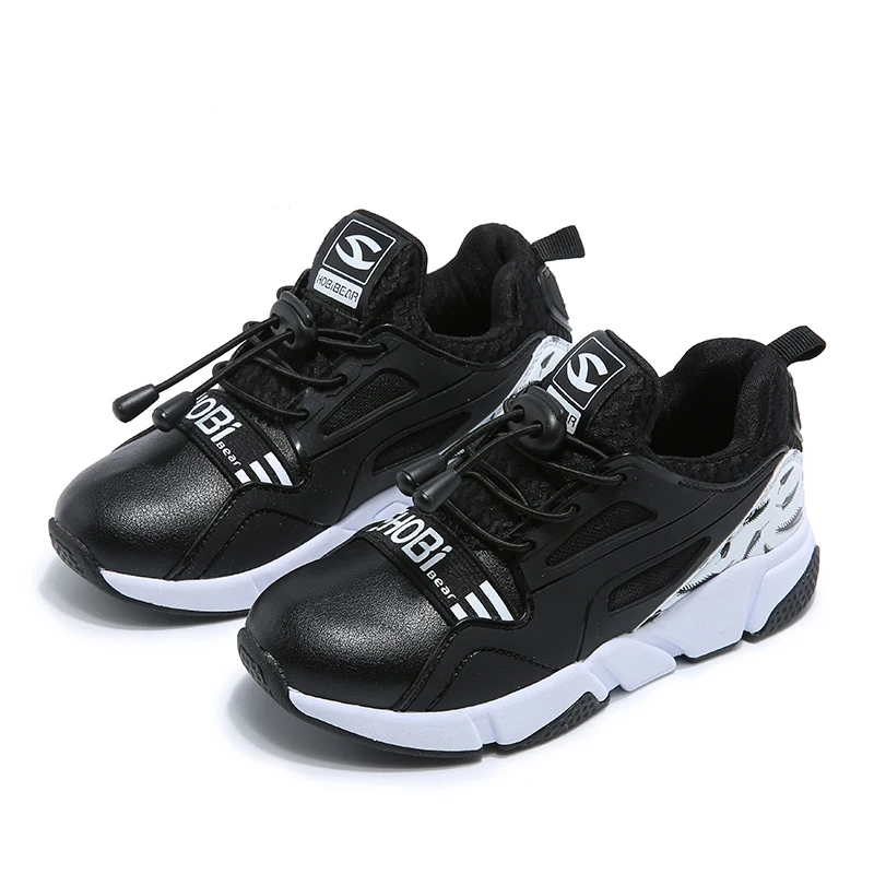 HOBIBEAR New Spring Autumn Kids Sneakers Non-slip Breathable Sport Shoes Outdoor Solf Chilidren Boy Girls Size 26-36 | Спорт и