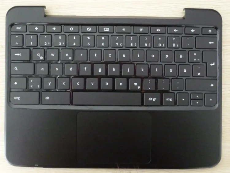 Новинка! Для SAMSUNG XE500C21 XE500C22 Chromebook клавиатура с рамкой Plamrest TouchPad ba75-03066c Tastatur deutsche