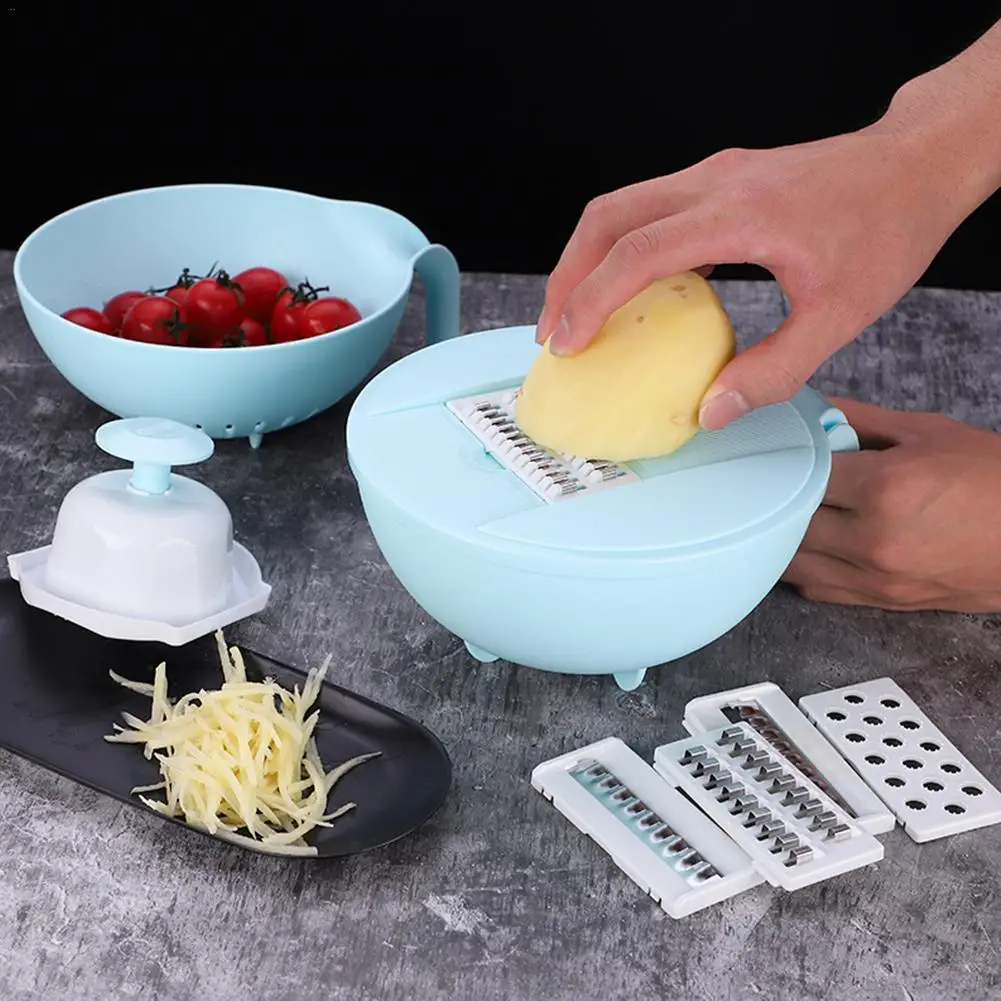 Vegetable Chopper Slicer Cutter Kitchen Tools for Garlic Cabbage Carrot Potato Tomato | Дом и сад