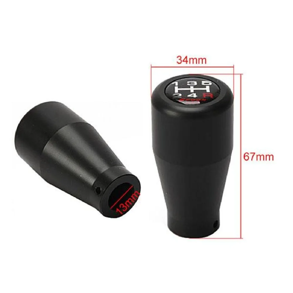 Partol Universal Car Gear Shift Knob Shifter 5 Speed For Spoon Racing Style Resin Manual Transmission Honda Acura | Автомобили и