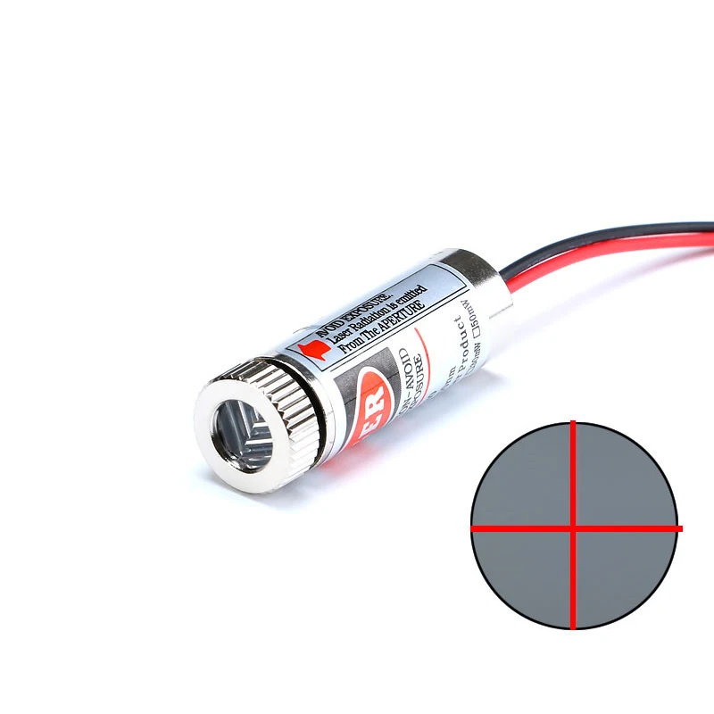 3 шт./лот = Red Point + Line Cross Laser Module Head стеклянный объектив Фокусируемый промышленный