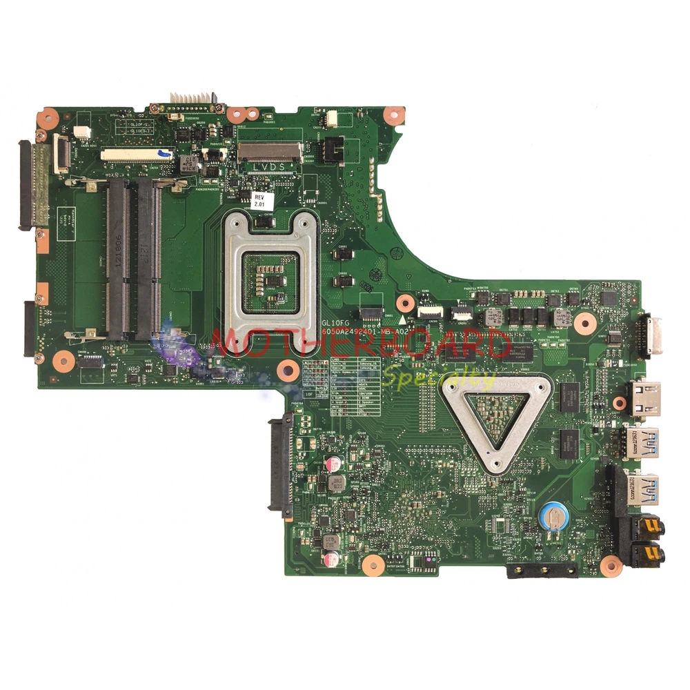 Vieruodis для ноутбука TOSHIBA SATELLITE P870 P875 материнская плата с GT630M GPU V000288040 GL10FG 6050A2492401-MB-A02 |