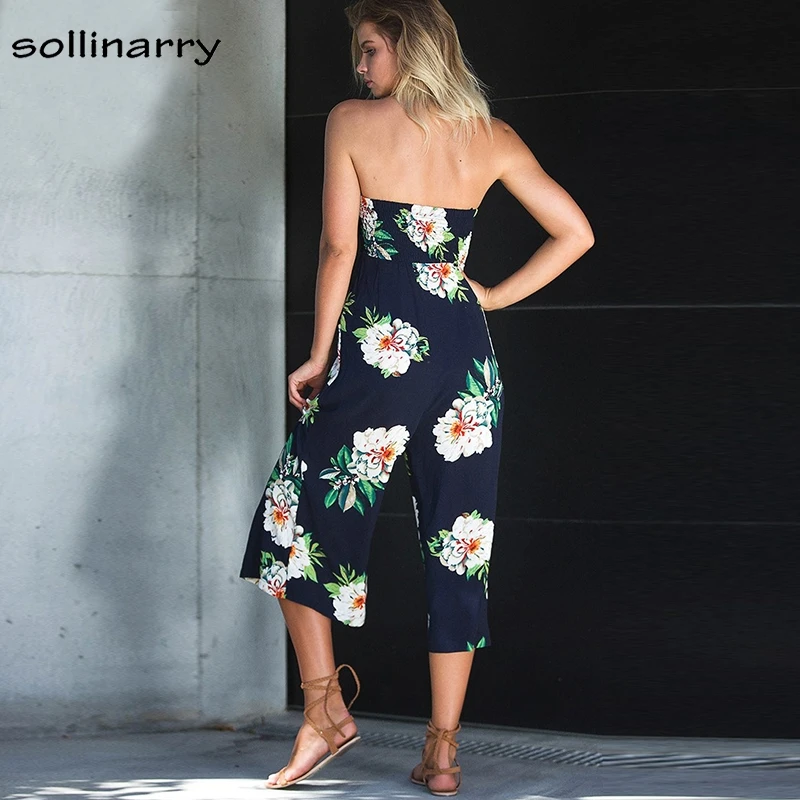 Sollinarry Для женщин 2018 белый выдалбливают цветочный Повседневное Boho Sunmmer ползунки с