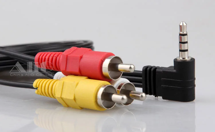 Аудио Видео AV кабель 3 5 мм разъем для наушников RCA TV Кабель DV Цифровая камера CD