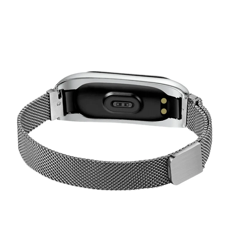 Mi band 4 браслет mi lanese магнитный ремешок для Xiaomi Band смарт металлический Сменный