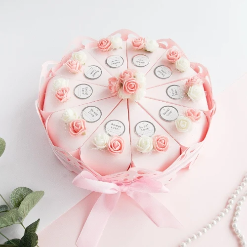 Paper gift box cardboard DIY cookies/candy decorations craft wedding favors guests birthday party Event baby shower small B02 | Дом и сад