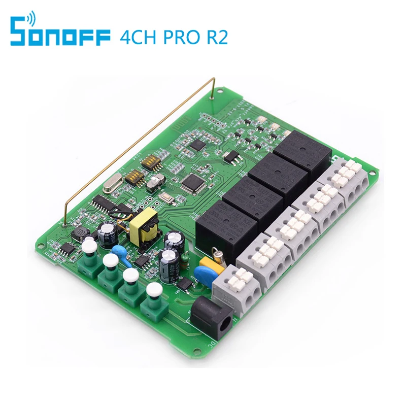 Sonoff 4CH Pro R2 4 канала 433 мГц 2.4g WiFi Smart коммутатор для умного дома автоматизации модуль