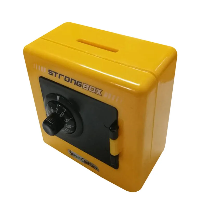 Детская Комбинации безопасный код блокировки копилка для сохранения монет