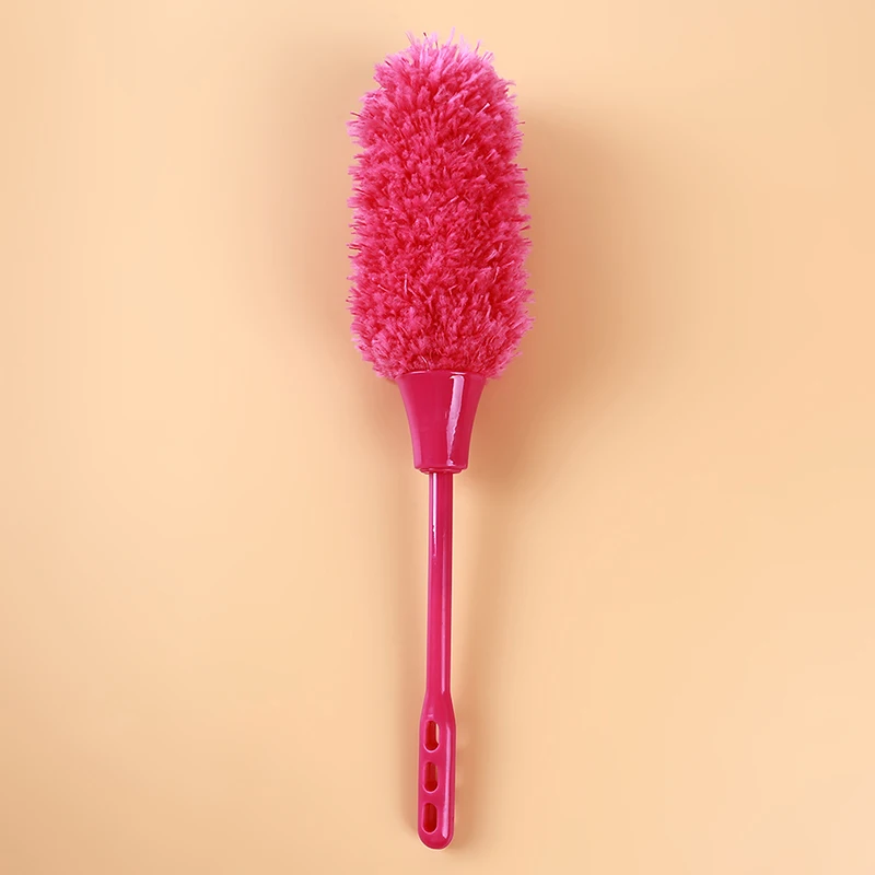 Pink Домашний воздушный автомобиль тряпка из мягкой микрофибры щетка пылеочиститель не может терять волосы статическая антипылевая щетка - Цвет: Pink