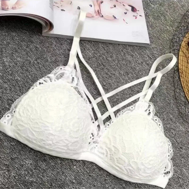 Thin Suspenders Lace Wrapped Chest Fashion Beauty Back Tube Top Bra Sexy No Steel Ring | Женская одежда