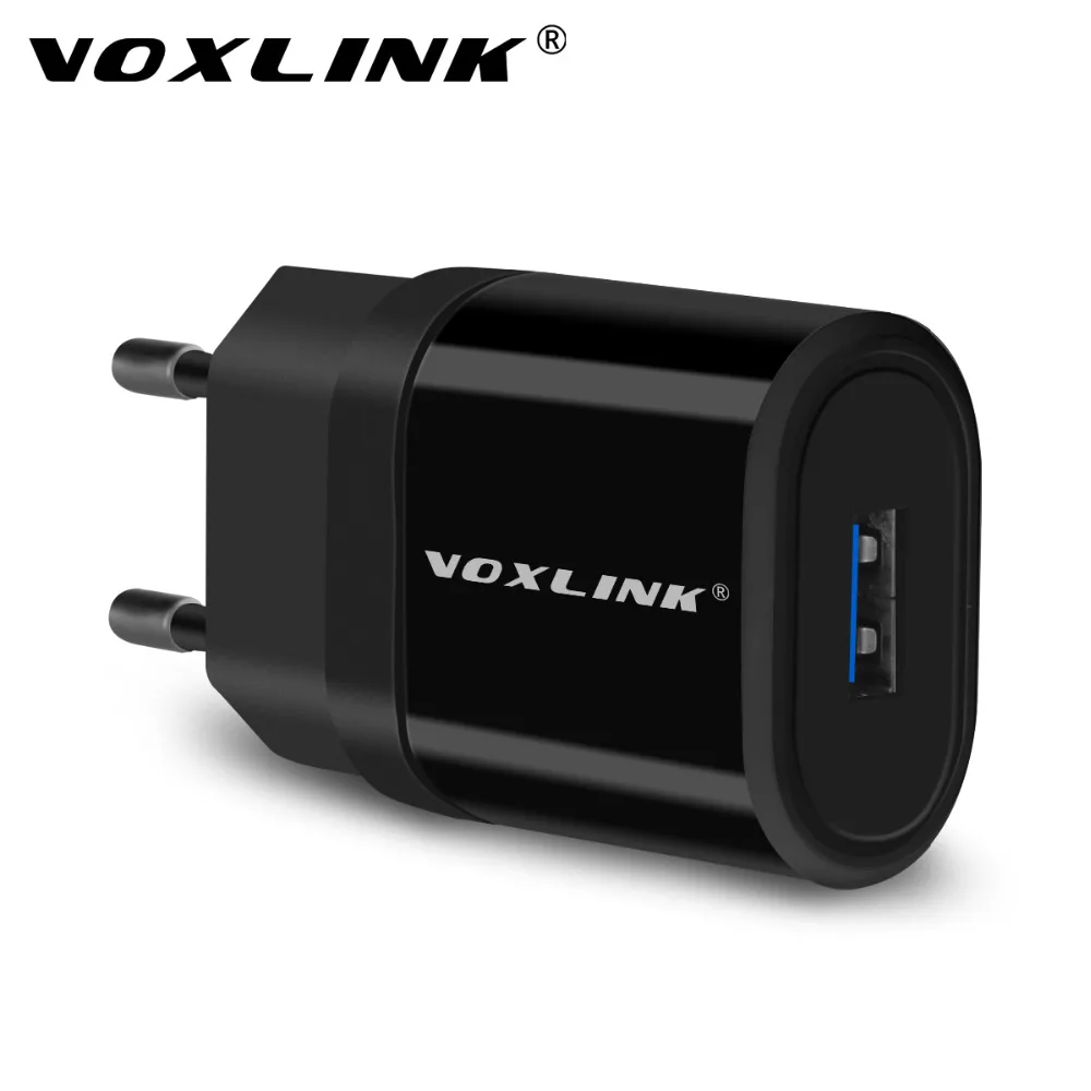 VOXLINK 5V 2.1A 21W Dual USB дорожное настенное зарядное устройство с 1 м/3 фута USB кабель для iPhone iPad, samsung Galaxy, htc, Nexus