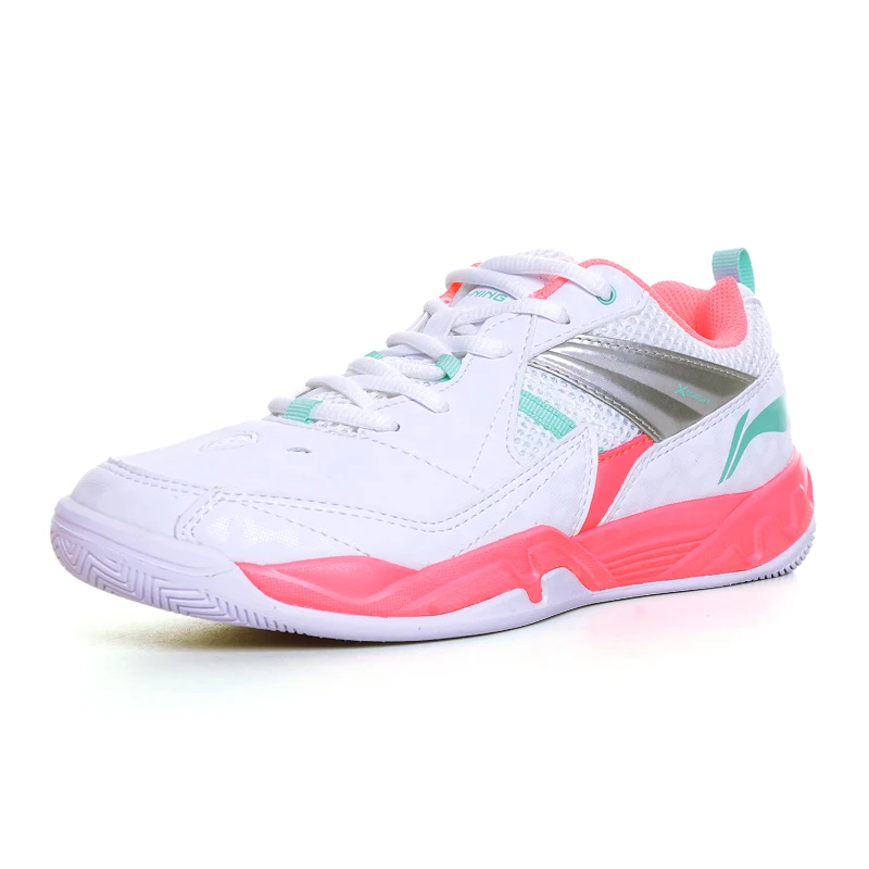 Li-Ning/Новинка; женская обувь для тренировок по бадминтону; дышащая нескользящая подкладка; женская спортивная обувь; кроссовки; AYTM072-1H