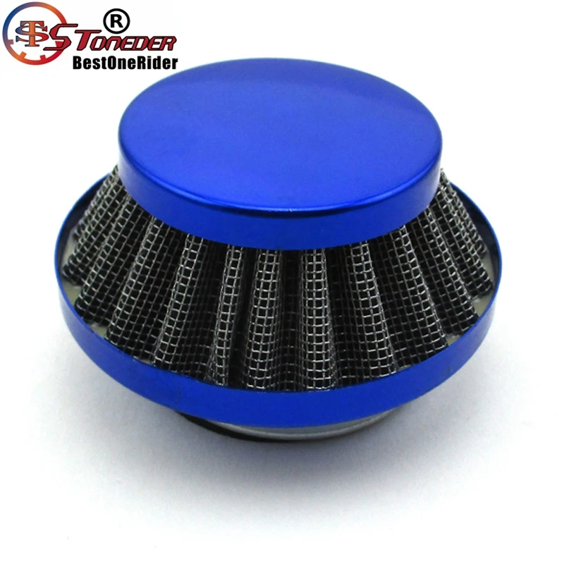 Голубой воздушный фильтр STONEDER 35 мм для SDG Stomp Kayo Sunl 50cc 90cc 110cc 125cc Pit Dirt Bike ATV Quad