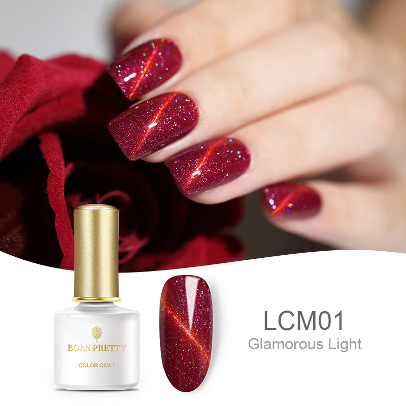 BP-LCM01 BORN PRETTY 6 мл Гель-лак для ногтей 3D кошачьи глаза Гель-лак для ногтей магнит Гибридный лак Полупостоянный лак для ногтей праймер Базовый Топ - Цвет: BP-LCM01