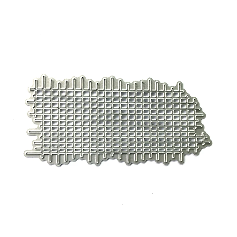 

Metal Cutting Dies for Scrapbooking 2019 Mesh Background Craft Album Embossing Folder Stencils Maker Photo Template Decoration