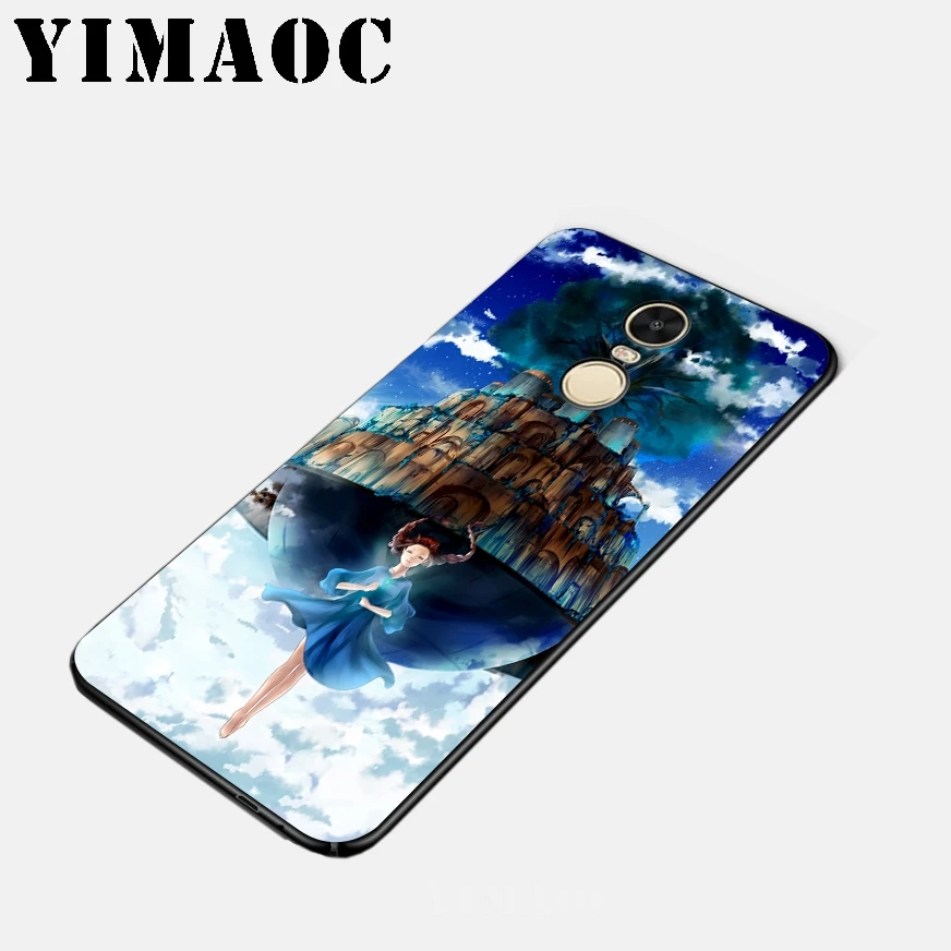 YIMAOC Laputa Castle In The Sky Мягкий силиконовый чехол для спортивной камеры Xiao mi Red 6 Note 4X 4A 5A 5