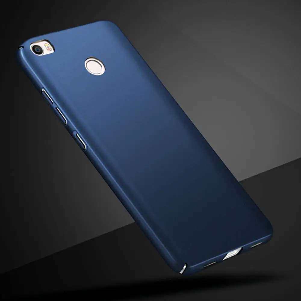 Чехол для Xiaomi mi Max, чехол на заднюю панель 360, полная защита, тонкий ПК жесткий корпус, матовый чехол для Xiaomi mi Max, чехол для телефона s - Цвет: Royal Blue
