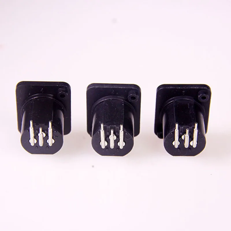 4 шт. 3pin XLR правый угол штекер панельный разъем | Обустройство дома